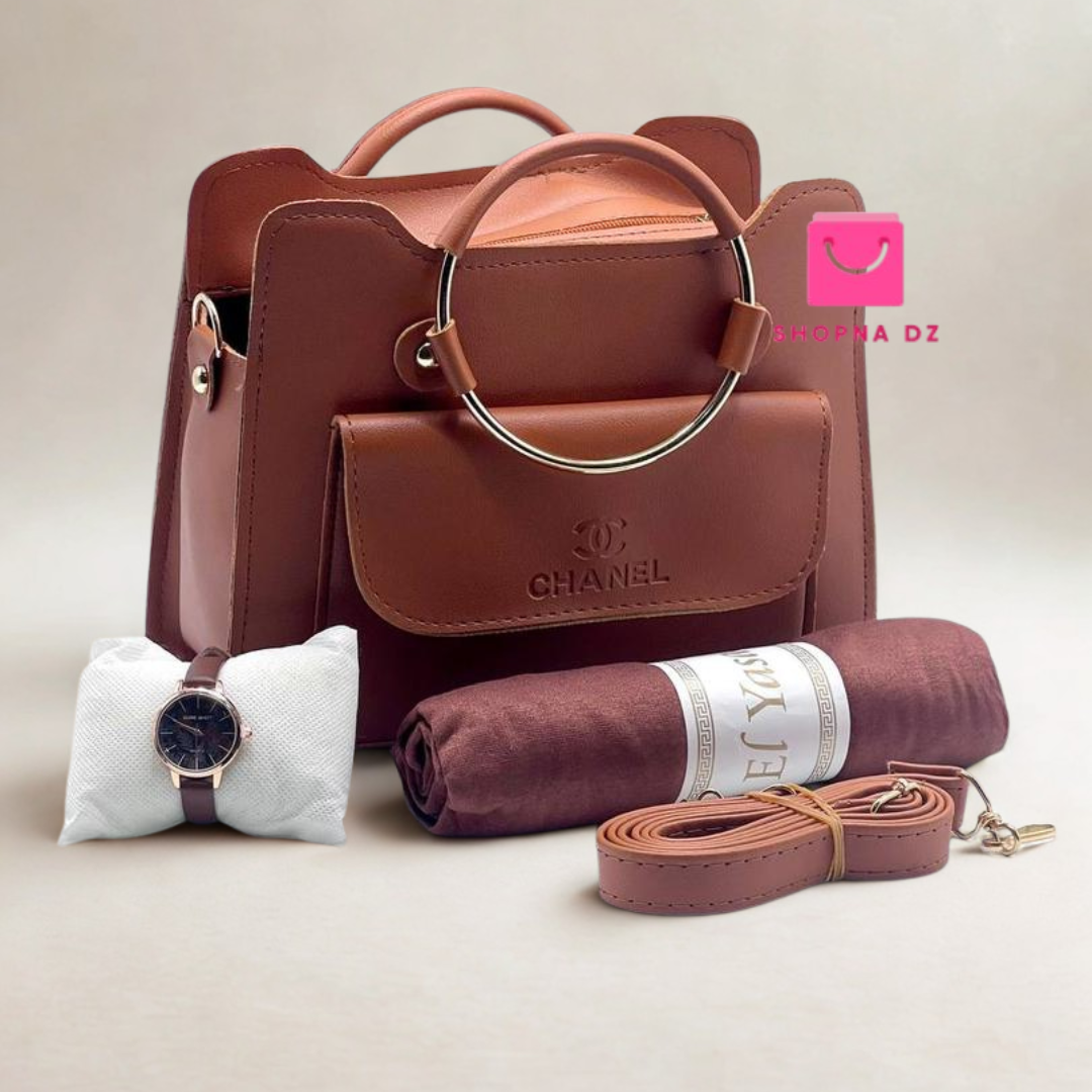 عرض  مميز – باك 3×1 : صاك + ساعة +شال