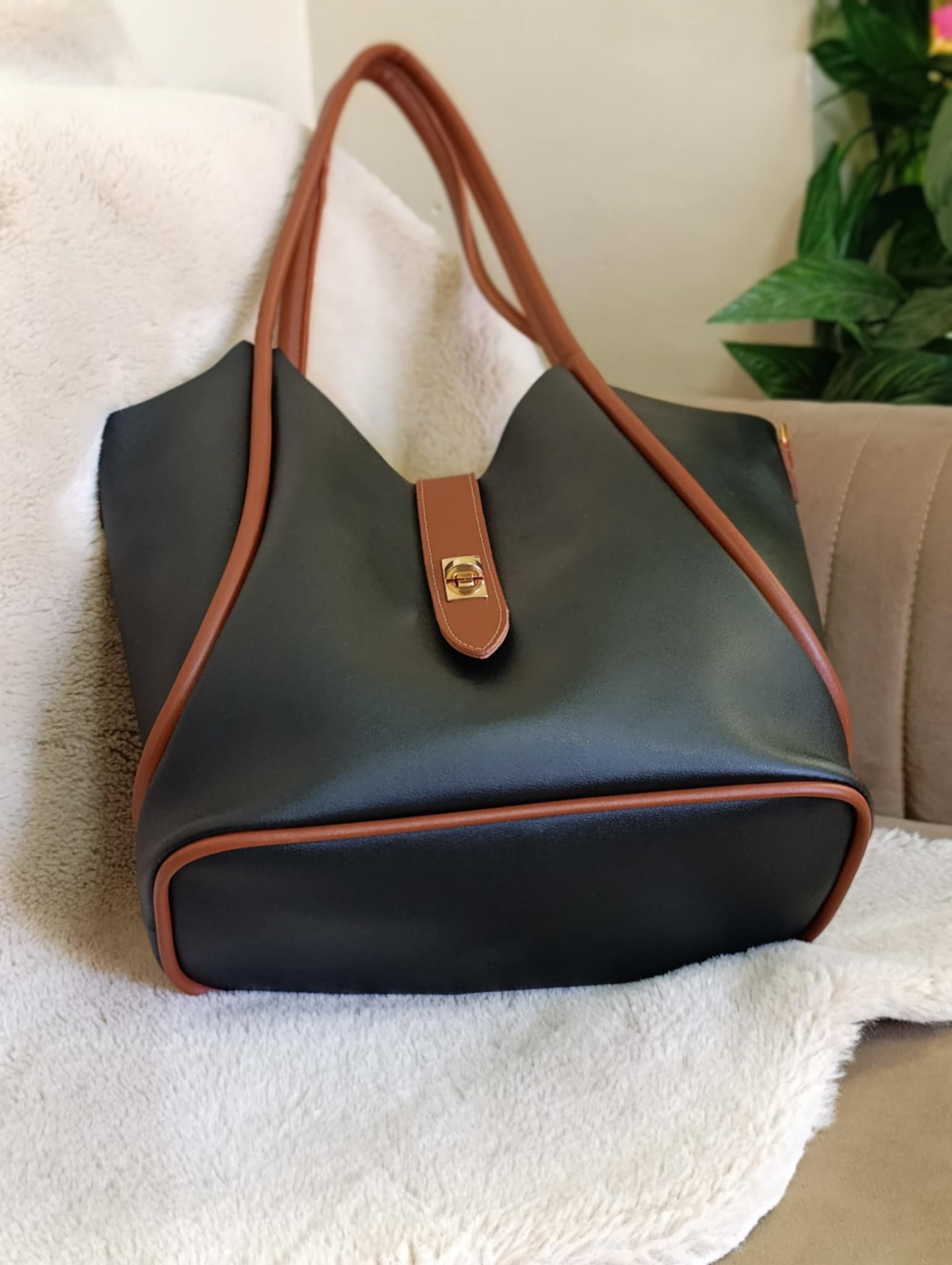 طقم الحقائب المزدوجة 2 في 1