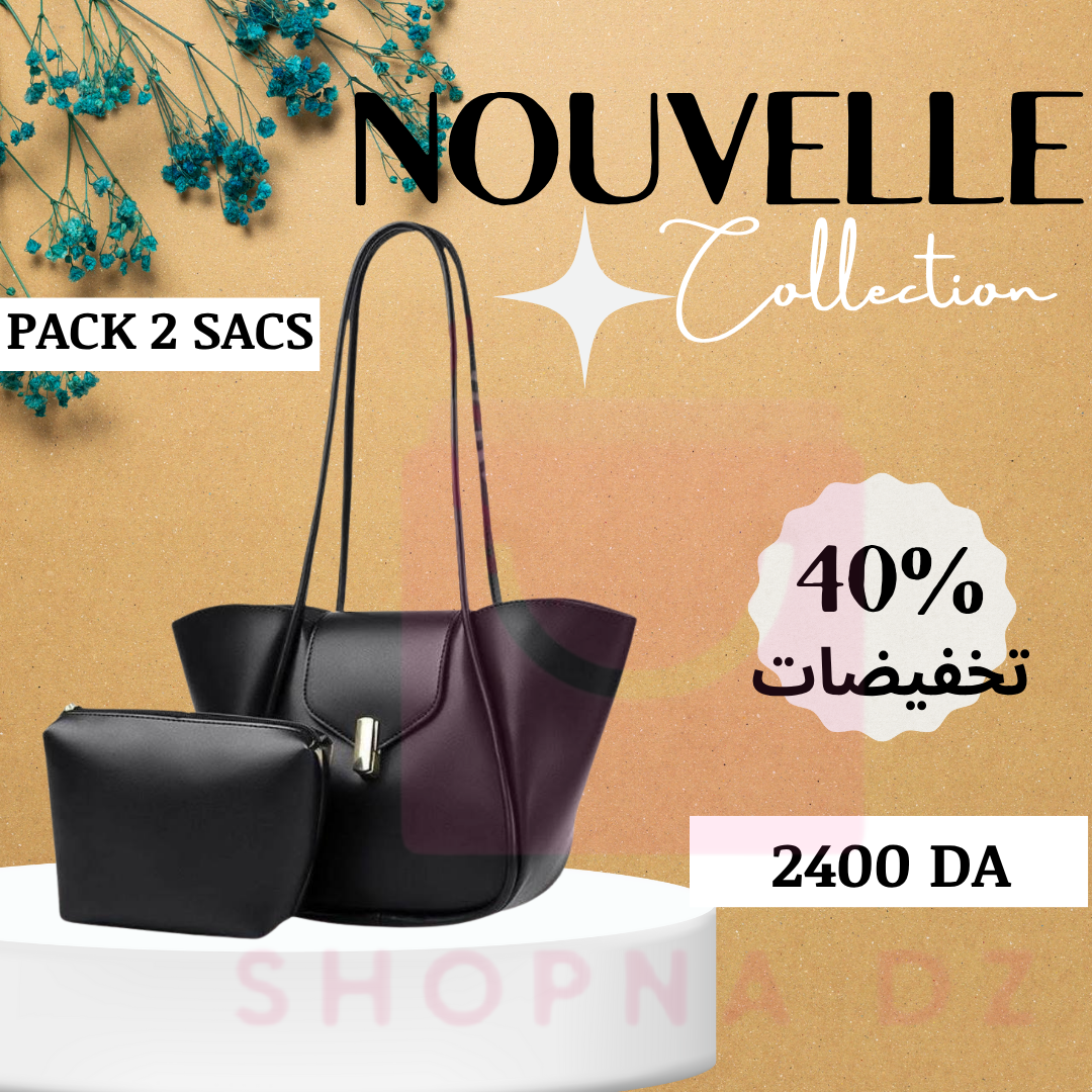 باك الحقائب المثالي لكل يوم : حقيبة يد مع حقيبة داخلية