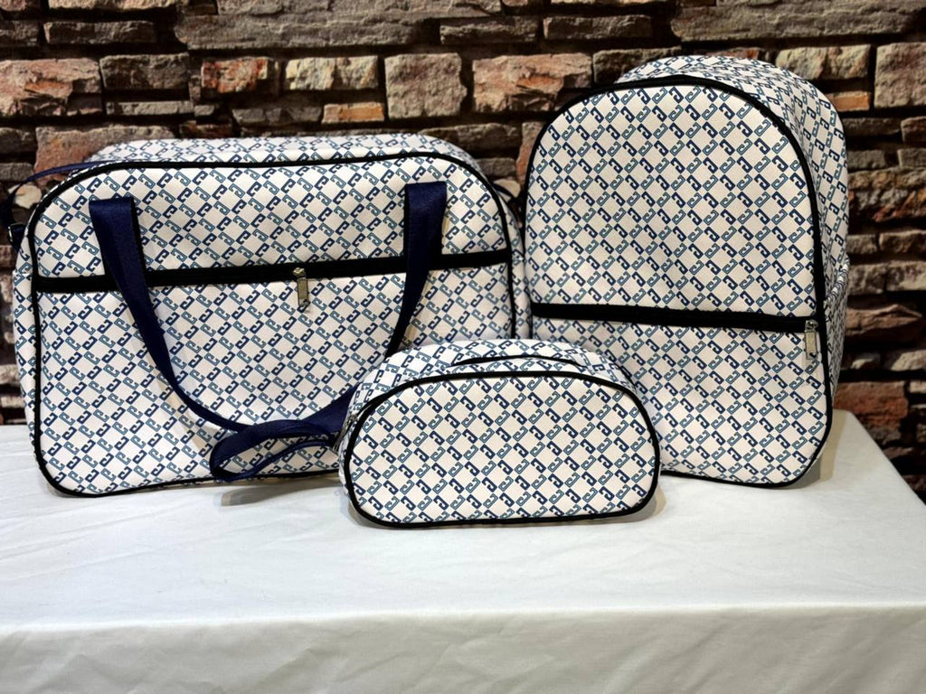 Pack 3X1 pour homme : Sac de voyage (caba) + Sac à dos + Sacoche