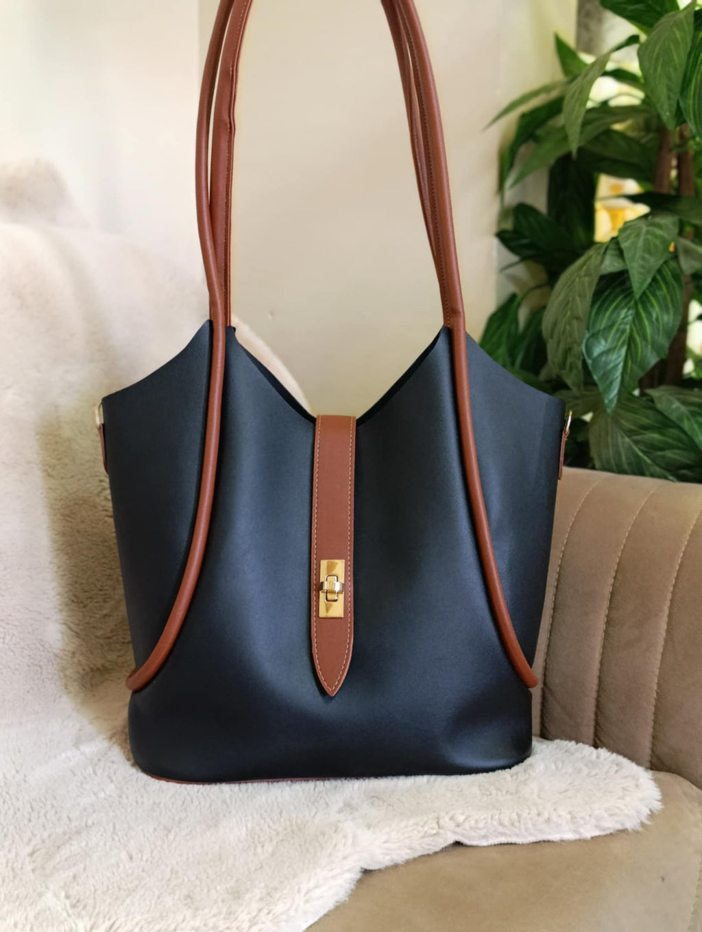 طقم الحقائب المزدوجة 2 في 1