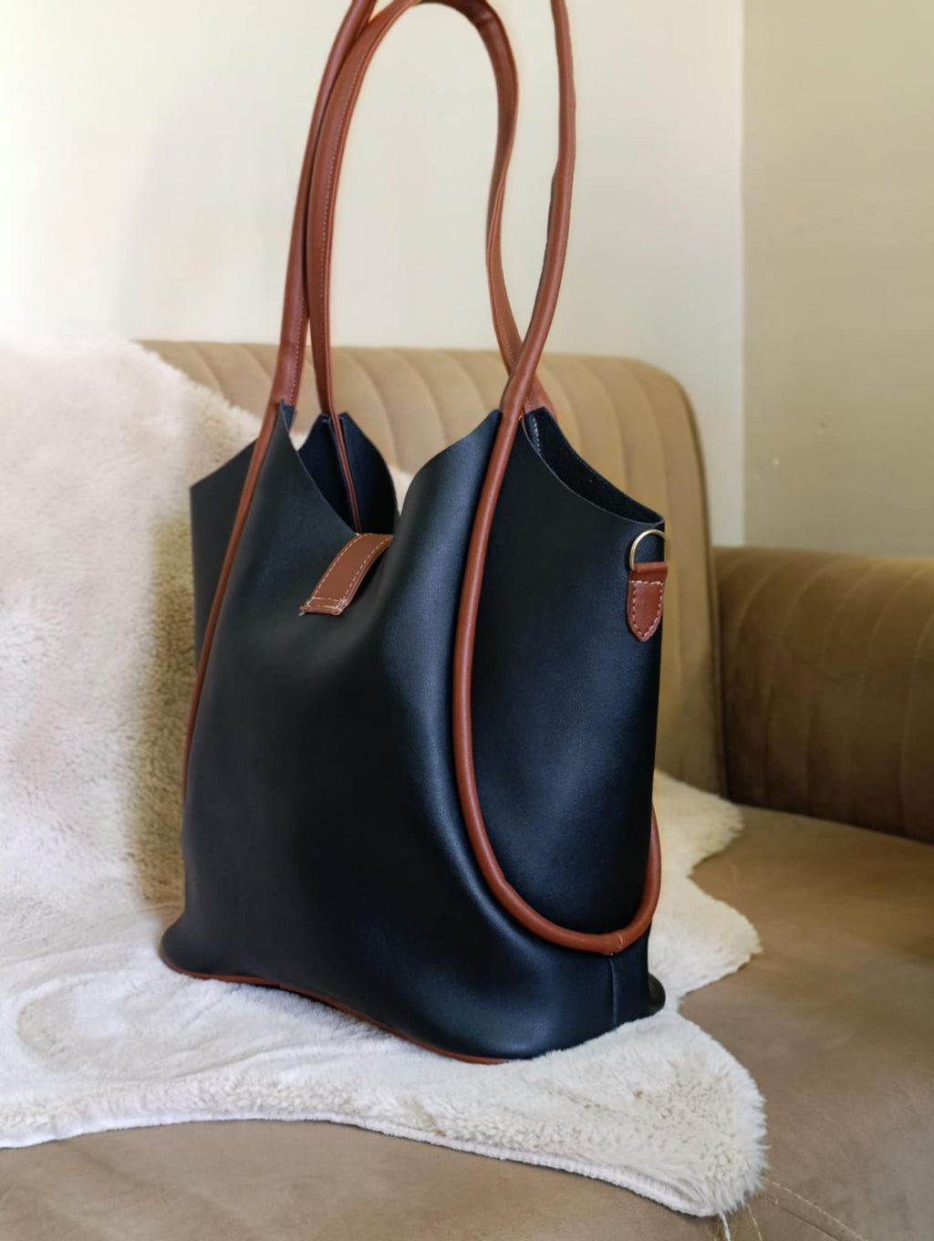 طقم الحقائب المزدوجة 2 في 1